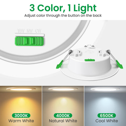 ALUSSO LIGHTING Einbaustrahler LED Deckenspots Dimmbar – 12er Set