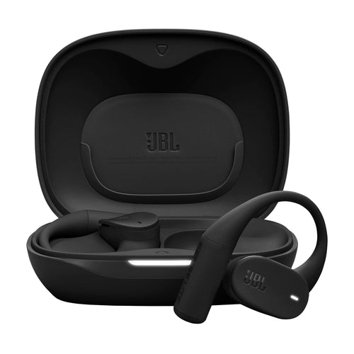 JBL Sense Lite Open-Ear-Kopfhörer mit Ohrbügel, 32 h Akku, schwarz