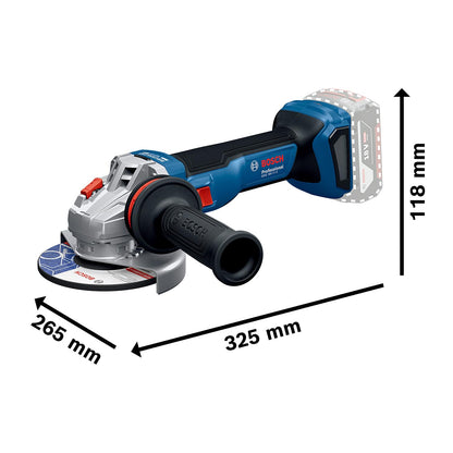 Bosch Professional GWS 18V-11 S Akku-Winkelschleifer Solo L-BOXX