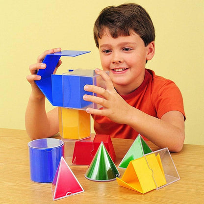 Learning Resources Faltbare geometrische Formen, 16-teiliges Lernspiel