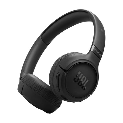 JBL Tune 680 NC On-Ear-Kopfhörer mit Noise-Cancelling, Schwarz, faltbar mit gepolsterten Ohrmuscheln