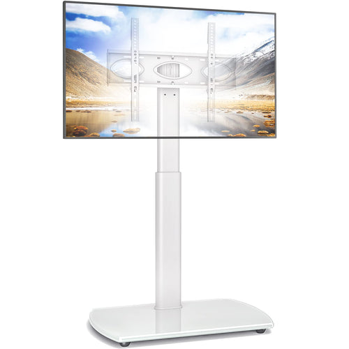 RFIVER TV Bodenständer schwenkbar für 32-65 Zoll. Vertikaler Bodenständer mit stabiler Basis. Hält Flachbildfernseher von 32-65 Zoll schwenkbar.