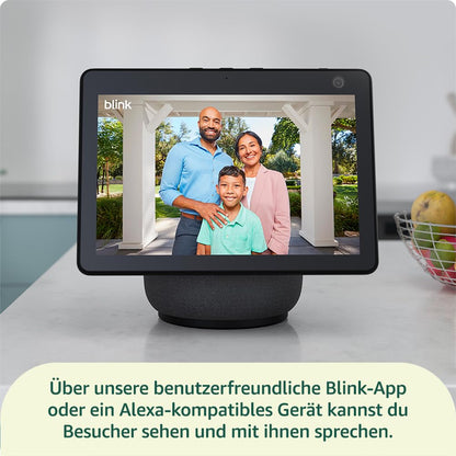 Blink Videotürklingel mit Sync-Basismodul, HD-Video, schwarz