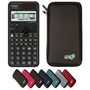 Casio fx-991DE CW ClassWiz Taschenrechner mit WYNGS Schutztasche, schwarz