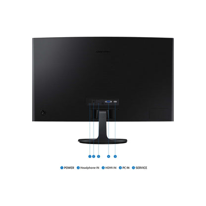 Samsung S27D364GAU Essential Curved PC-Bildschirm 27 Zoll