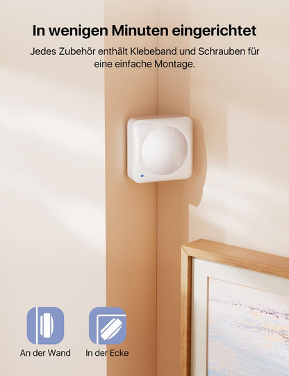 X-Sense Smart Türsensor SDS0A, Tür- und Fenstersensor, 3er Set