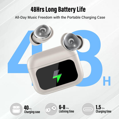 VEKJ L8 Pro Schlafkopfhörer Bluetooth 5.4 In-Ear Kopfhörer kabellos