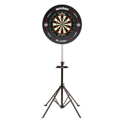 WINMAU Xtreme Dartständer 2.0 – tragbarer Dartboard-Ständer, dreibeiniges Stativ aus pulverbeschichtetem Stahl