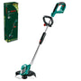 Bosch AdvancedGrassCut 36 Akku Rasentrimmer – Ohne Akku. Grüner Trimmer mit Fadenkopf zum Schneiden von Rasenkanten.