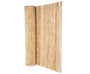 bambus-discount.com Schilfmatte bambussi 180 x 500 cm Sichtschutz aus naturfarbenem Schilfrohr mit grünem Draht