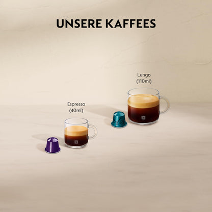 Nespresso Krups XN110B Essenza Mini Kapselmaschine - Grau