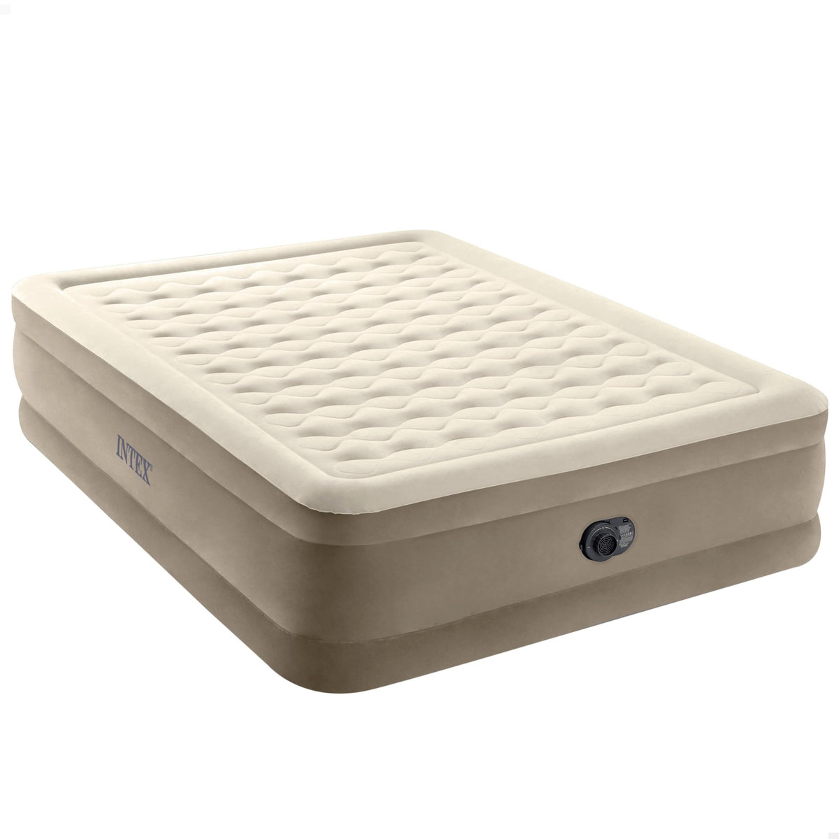 Intex Queen Ultra-Plüsch-Luftbett mit Fiber-Tech RP, 152 x 203 x 46 cm