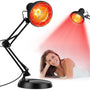 Cozion Rotlicht-Infrarotlampe 150W – Wärmestrahler mit Timer: Rote Infrarotbirne zur Wärmetherapie per Timer.