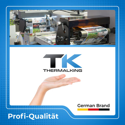 THERMALKING Thermorollen 80x80x12mm – Bonrollen Thermopapier