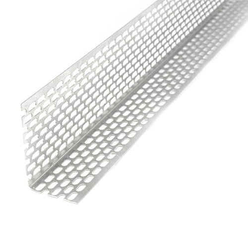 Fassadenprofil Lüftungswinkel Alu – 30x40mm 2m Silber (20 Stk.). L-förmiger, silberner Aluwinkel. Ermöglicht Hinterlüftung der Fassade.