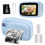 GlobalCrown Sofortbildkamera Kinder P1 – Digitalkamera mit Thermodruck und 3,5-Zoll-Display