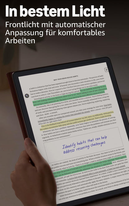 Amazon Kindle Scribe Colorsoft 32 GB eReader mit Farbdisplay, Graphit