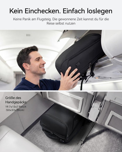 MARK RYDEN Laptop Rucksack 9031 für 17.3 Zoll mit USB-Anschluss