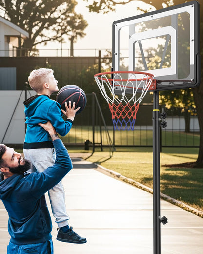 Basketballständer Kinder Outdoor 150-210cm - Höhenverstellbar