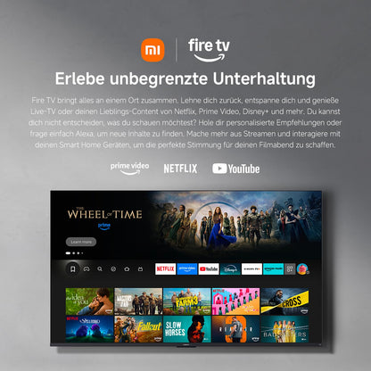 Xiaomi F 50 Zoll 4K UHD Smart TV Fire TV Edition