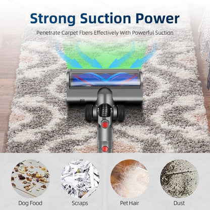 JNYLYFC Ersatz-Bodenbürste mit LED für Dyson V12 Detect Slim, V10 Slim