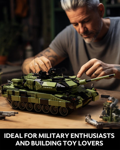 Nifeliz Leopard 2A7 Militär Panzer Bausteine Set - 2069 Teile