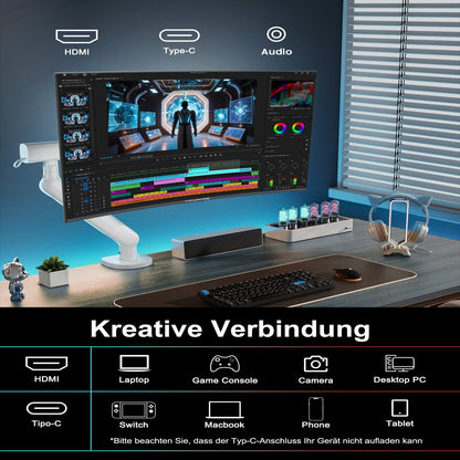 Minifire 24 Zoll Curved Gaming Monitor MF24C1 - 100Hz FHD