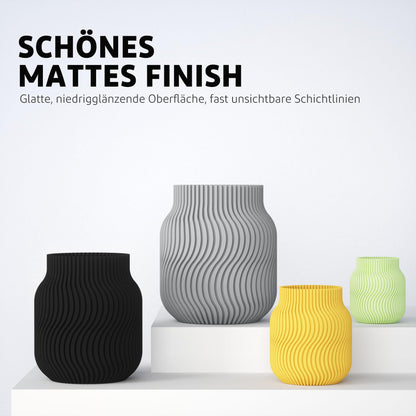 ELEGOO Matte PLA Filament 1.75mm – 4KG Schwarz Weiss Grau Beige