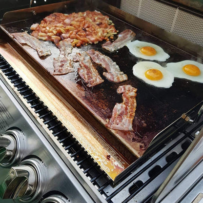 Onlyfire Universal BBQ Edelstahl Plancha Grillplatte 58.4x40.6cm