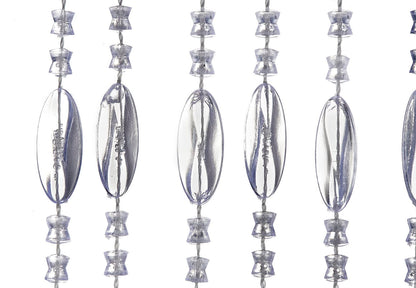 Kobolo Perlenvorhang Diamonds transparent 100x210cm Türvorhang