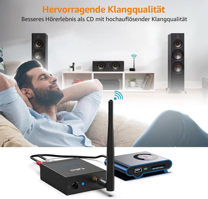 1Mii Drahtlos HiFi Audio Sender Empfänger Kit – 2.4G Low Latency