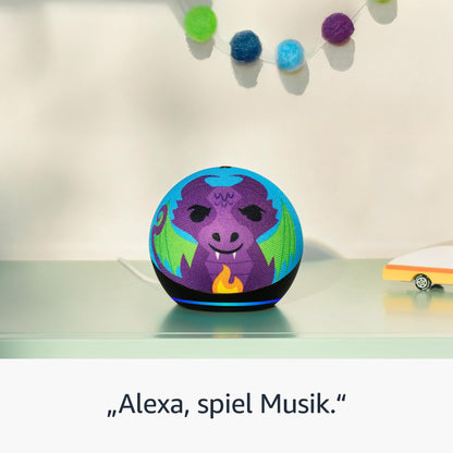 Amazon Echo Dot Kids Smart Speaker mit Alexa, Regenbogenwirbel