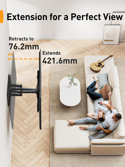 Perlegear TV Wandhalterung PGLF8 für 42-90 Zoll TVs bis 68 kg