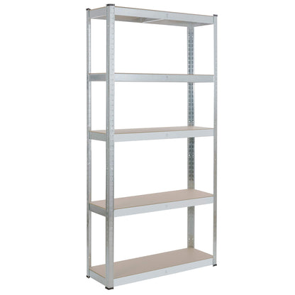 Arebos Schwerlastregal 2er Set, Steckregal 180x90x30 cm, 875 kg