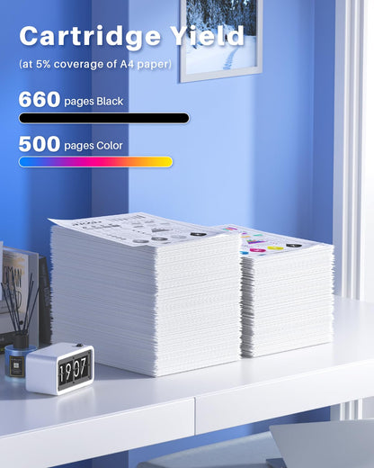 INK4U 540XL 541XL Multipack Druckerpatronen kompatibel für Canon