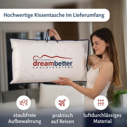 Orthopädisches viscoelastisches Nackenstützkissen - 7 cm hoch