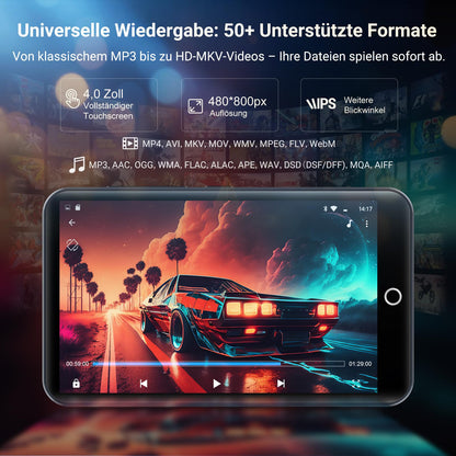 MECHEN H10 Lite MP3 Player mit WiFi, Bluetooth und 32 GB Speicher