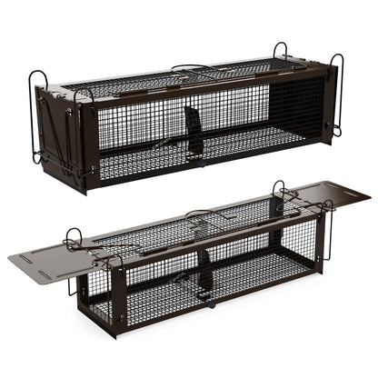 RatzFatz Quickcatch 2.0 Lebendfalle gross, 2 Türen, 2er Set