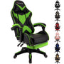 xRace Gaming Stuhl Ergonomischer Bürostuhl - Grün. Grüner Stuhl mit hoher Rückenlehne, Armlehnen und Rollenfußkreuz für ergonomisches Gaming & Büro.