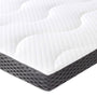 Amazon Basics Gel-Schaum Matratzen Topper - weiss 140x200cm, 7cm. Rechteckig. Verbessert Schlafkomfort und Druckentlastung.