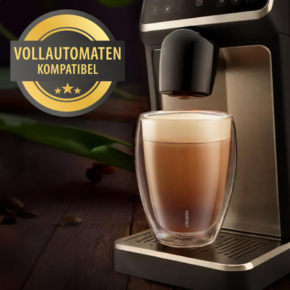 Creano Doppelwandige Trinkgläser 400 ml, 6er Set, spülmaschinenfest