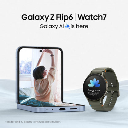 Samsung Galaxy Watch7 Smartwatch 44 mm LTE Green Fitness-Tracker