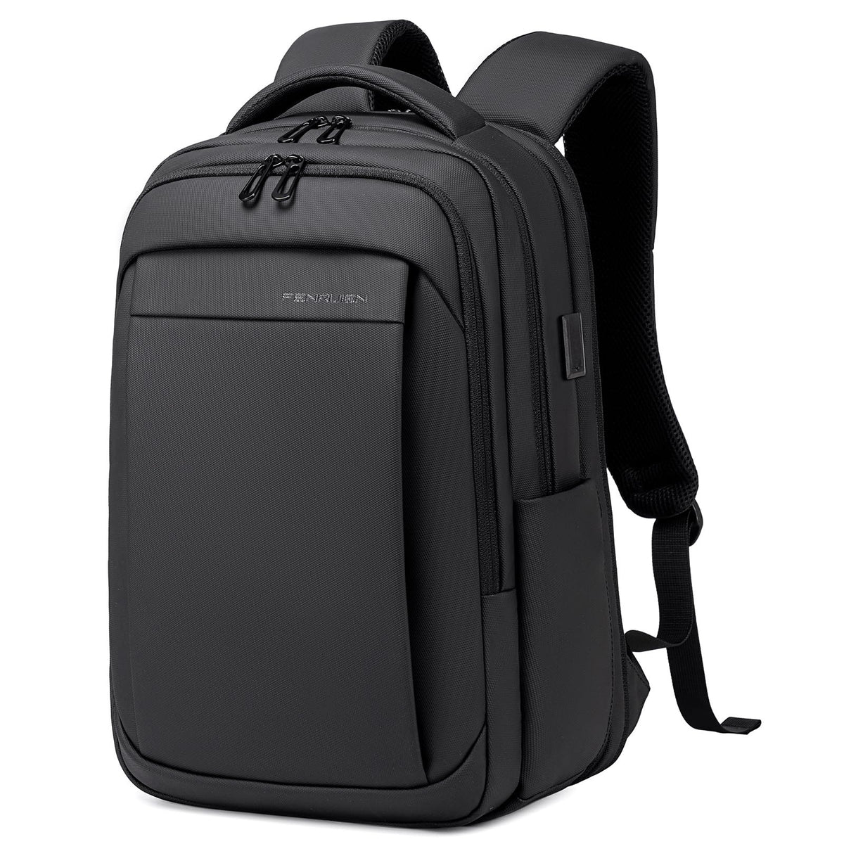 Fenree.geer Laptop Rucksack 15.6 Zoll, erweiterbar, wasserdicht – mit USB-Anschlüssen und Gepäckgurt