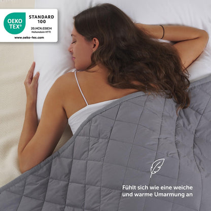 Blumtal Gewichtsdecke 135 x 200 cm, 7 kg, Baumwolle, Oeko-TEX