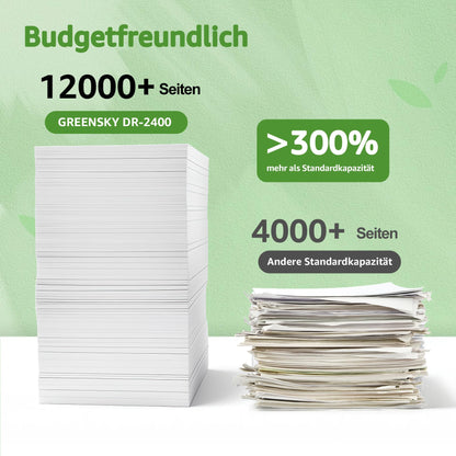 GREENSKY DR2400 Trommeleinheit kompatibel für Brother DR-2400