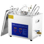 VEVOR Ultraschallreiniger 10L Edelstahl - Digital Heizung Timer. Reinigt Kleinteile per Ultraschall, Heizung und Timer.
