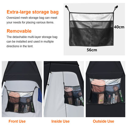 riggoo Pop-Up Duschzelt Toilettenzelt Umkleidezelt UV 50+