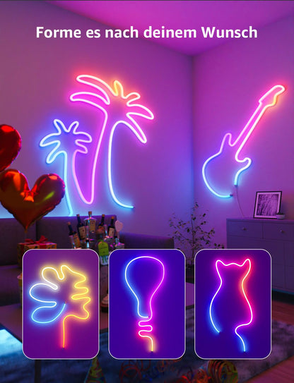 Lepro AI Neon LED Strip N1 – RGB LED Streifen 3m, Sprachsteuerung