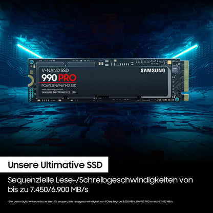 Samsung 990 PRO NVMe M.2 SSD 1 TB PCIe 4.0 - MZ-V9P1T0BW