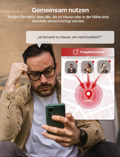 X-Sense SWS0A WLAN Wassermelder mit App-Warnungen, IP67 wasserdicht
